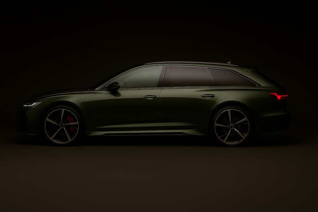 Chameleon Shield, Paint Protection Film, Coloured PPF, Green, Audi, RS6, Coventry, Midlands