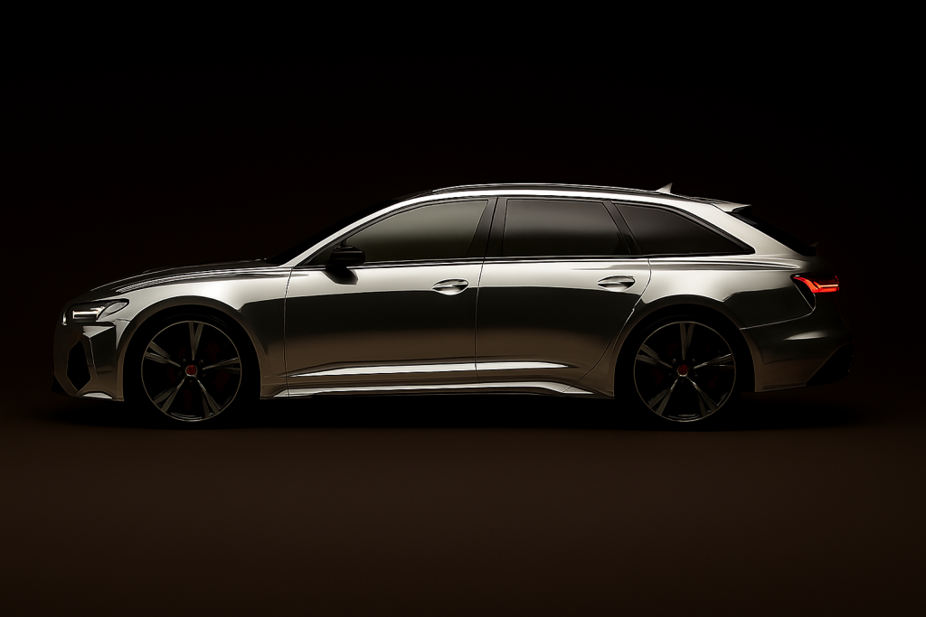 Chameleon Shield, Paint Protection Film, Coloured PPF, Mirror Chrome, Audi, RS6, Coventry, Midlands